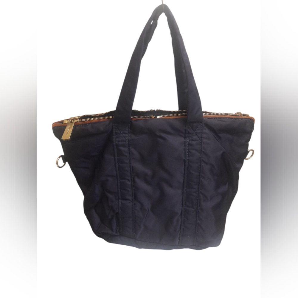 Vanessa Bruno Nylon Blue Shoulder Hand Bag
